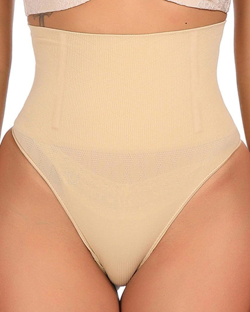 Seamless 4 Steel Bones Shapewear Thong Natural Shaping