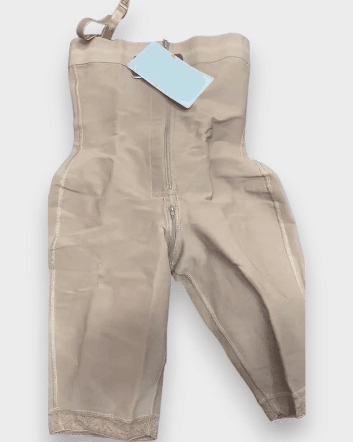 Internal Hooks Zipper Shaper Pants - Wishe