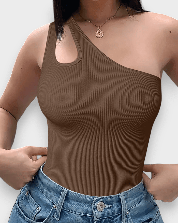 Slim-Fit Stretch Bodysuit - Wishe