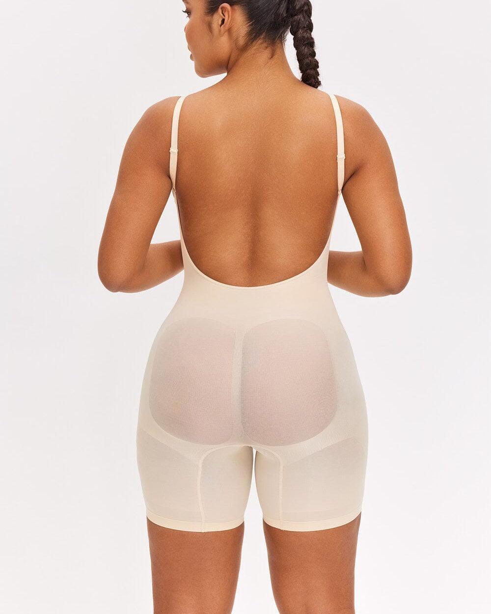 Smoothing Seamless Open Back Shaper