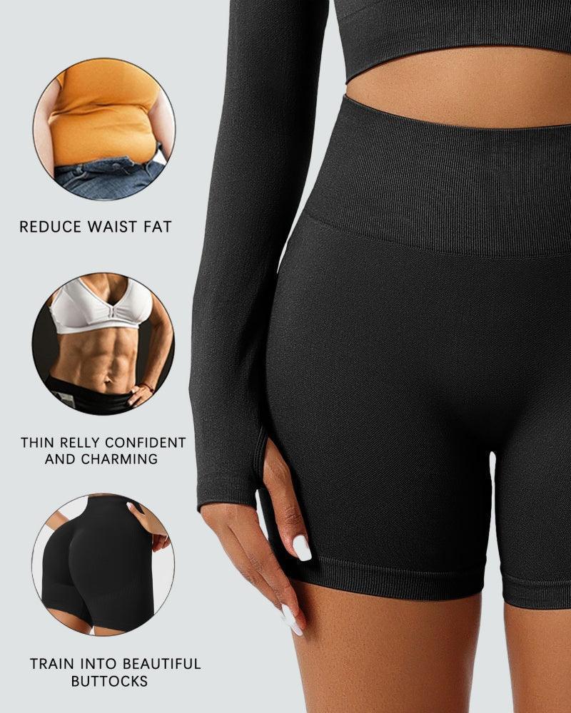 pantalones de control de abdomen de cintura alta