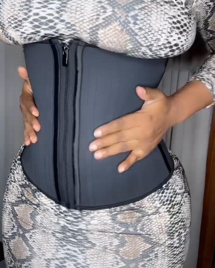 Hourglass Zipper Waist Trainer