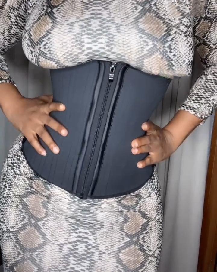 Hourglass Zipper Waist Trainer