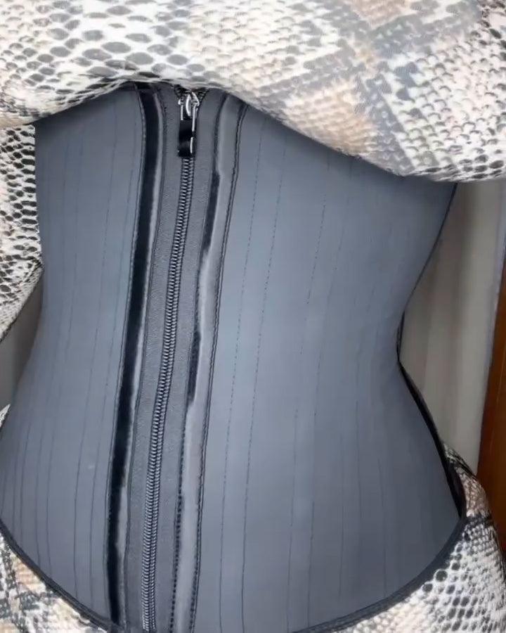 Hourglass Zipper Waist Trainer