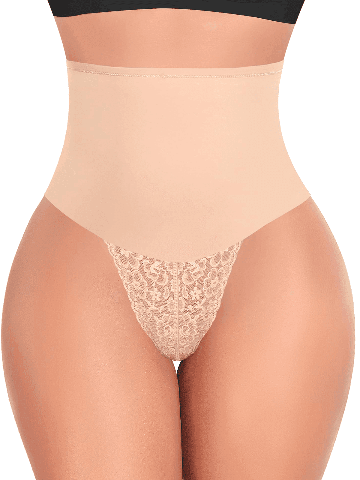 High Waist Tummy Control Thong Shapewear for Women