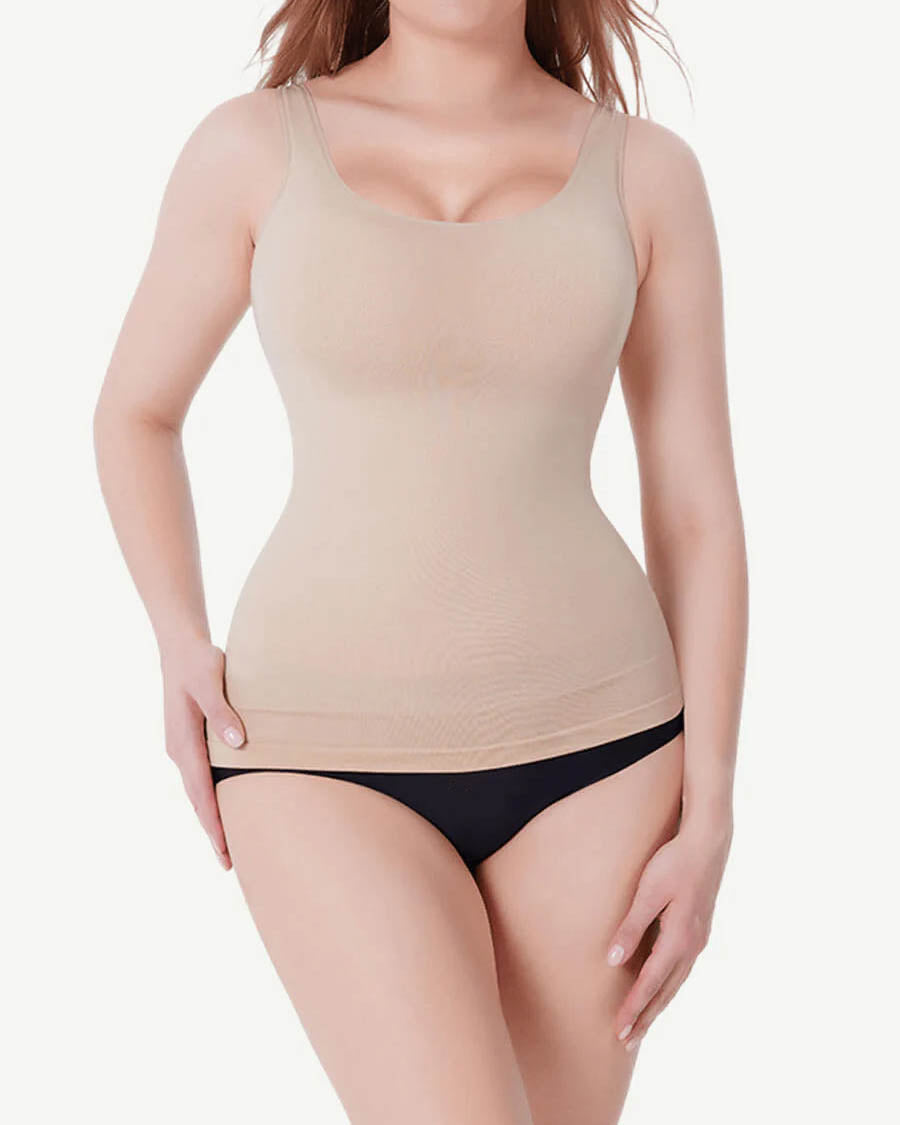 Everyday Slimming Tummy Control Nude Shaping Vest Top