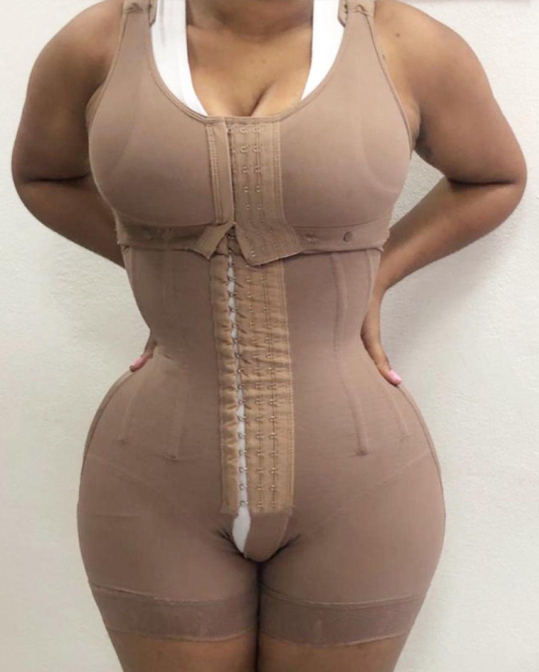 Reducing and Shaping Girdles for Women High Compression Full Body Faja - Wishe