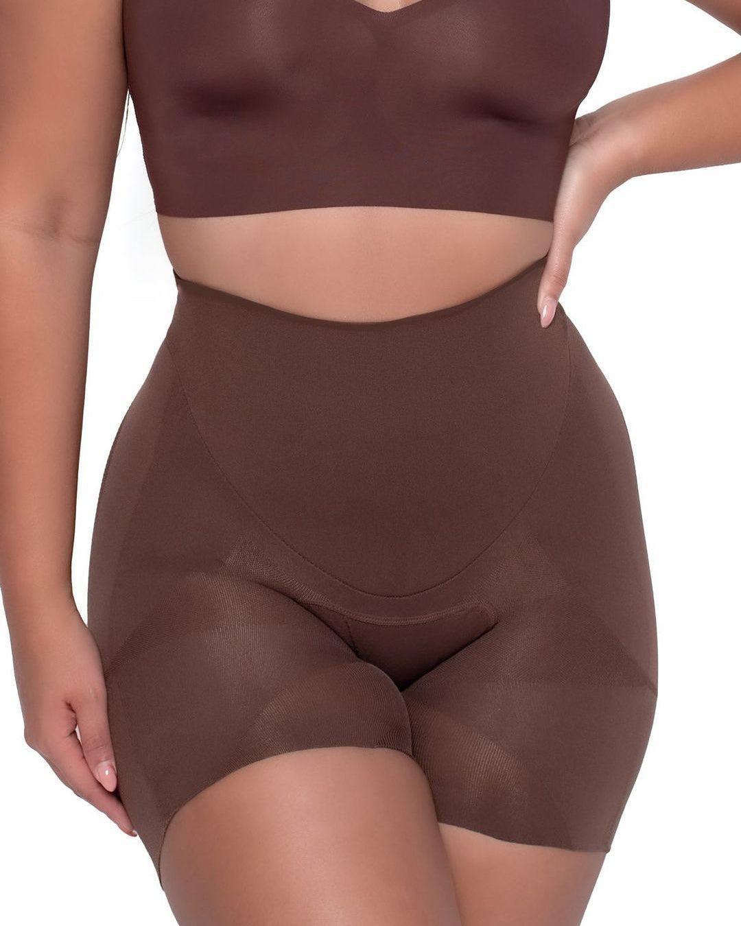 Low Waist Shorts Double Tummy Layer
