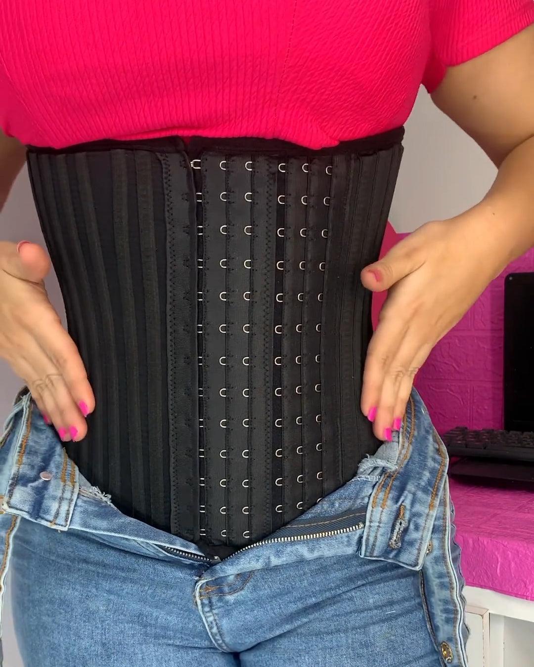 Faja moldeadora de cintura de alta compresión con espalda en forma de corsé