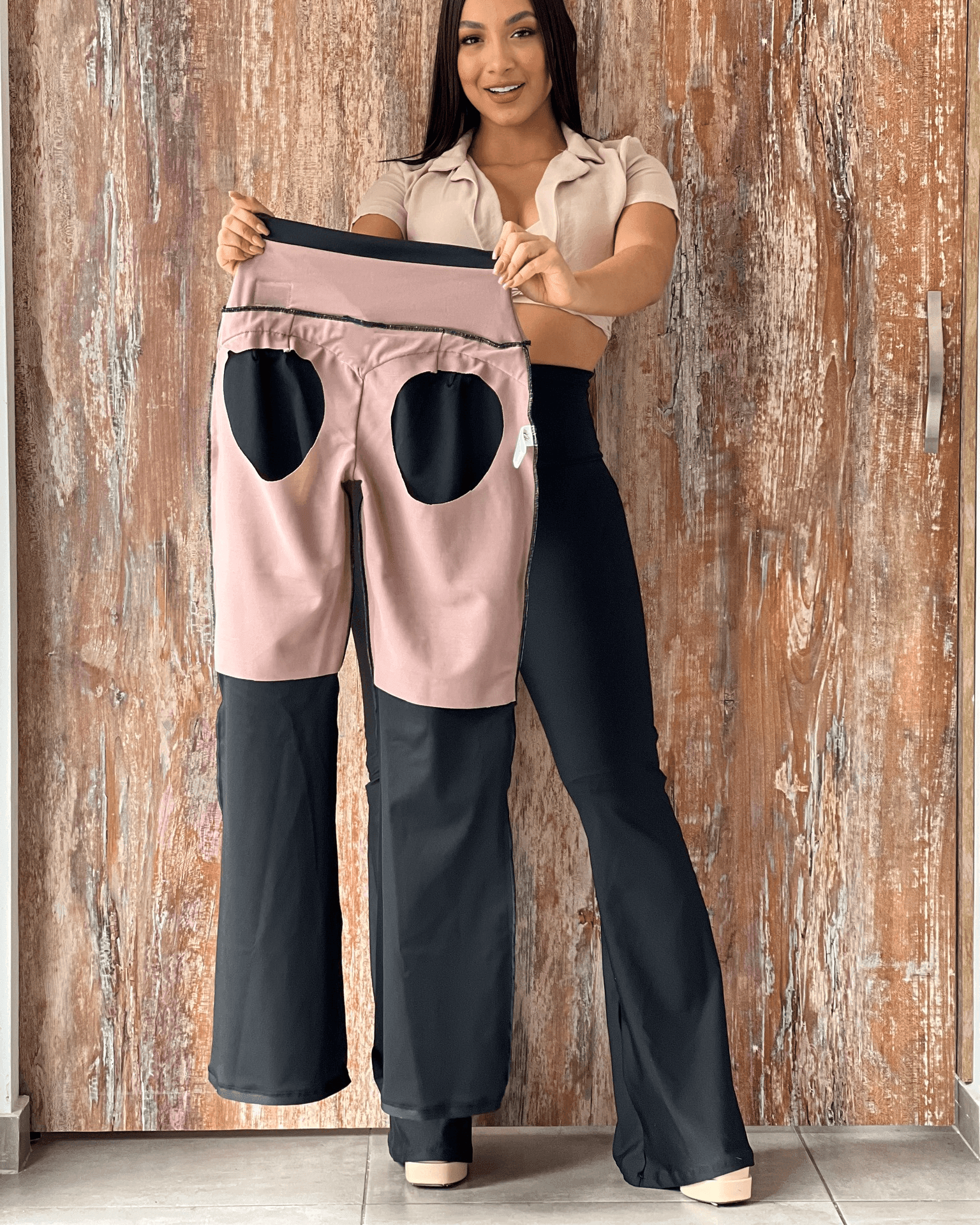 High Stretch Tummy Control Flared Pants