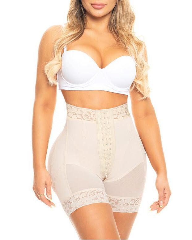 High Waist Push Up Shorts With 3 Rows Of Bootylicious Enhancement Snaps