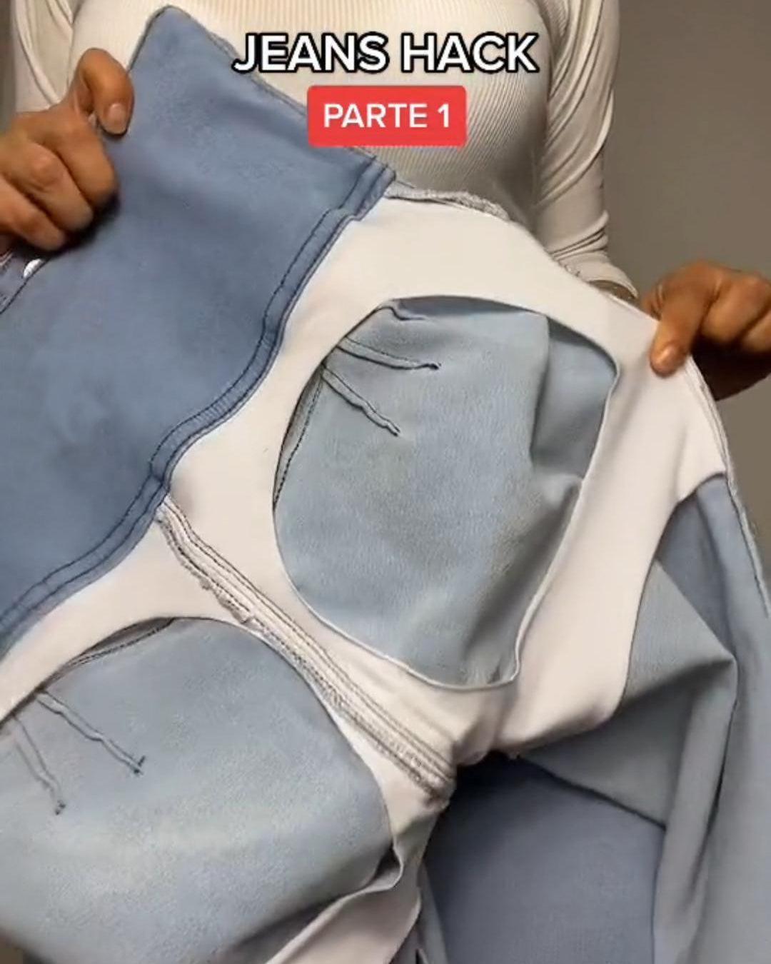 curve jeans butt lift slim - Wishe