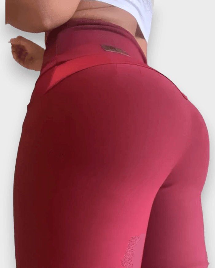 Tummy Control Zipper Butt Lift Pants - Wishe