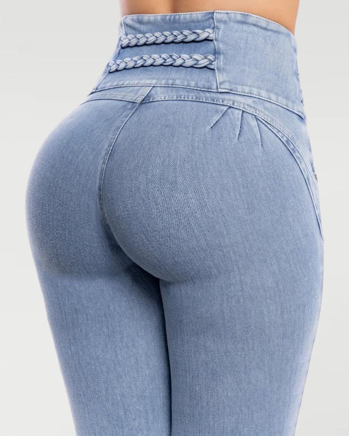 High Rise Skinny Jeans - Wishe