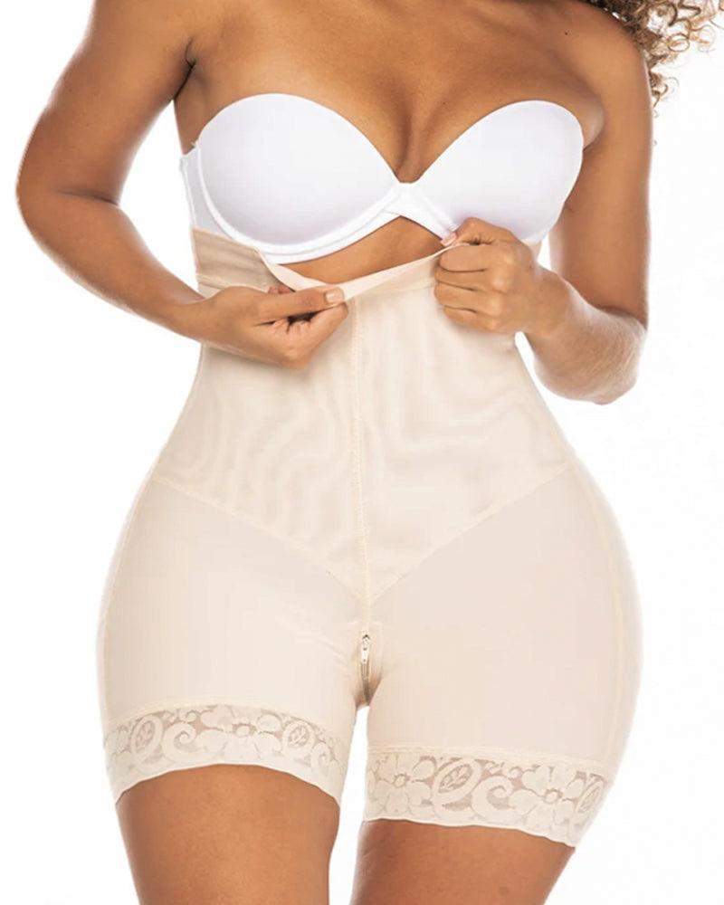 High Waisted Butt Lifter Invisible Bodysuit Seamless Butt Pads Hip Enhancer Slimming Short - Wishe