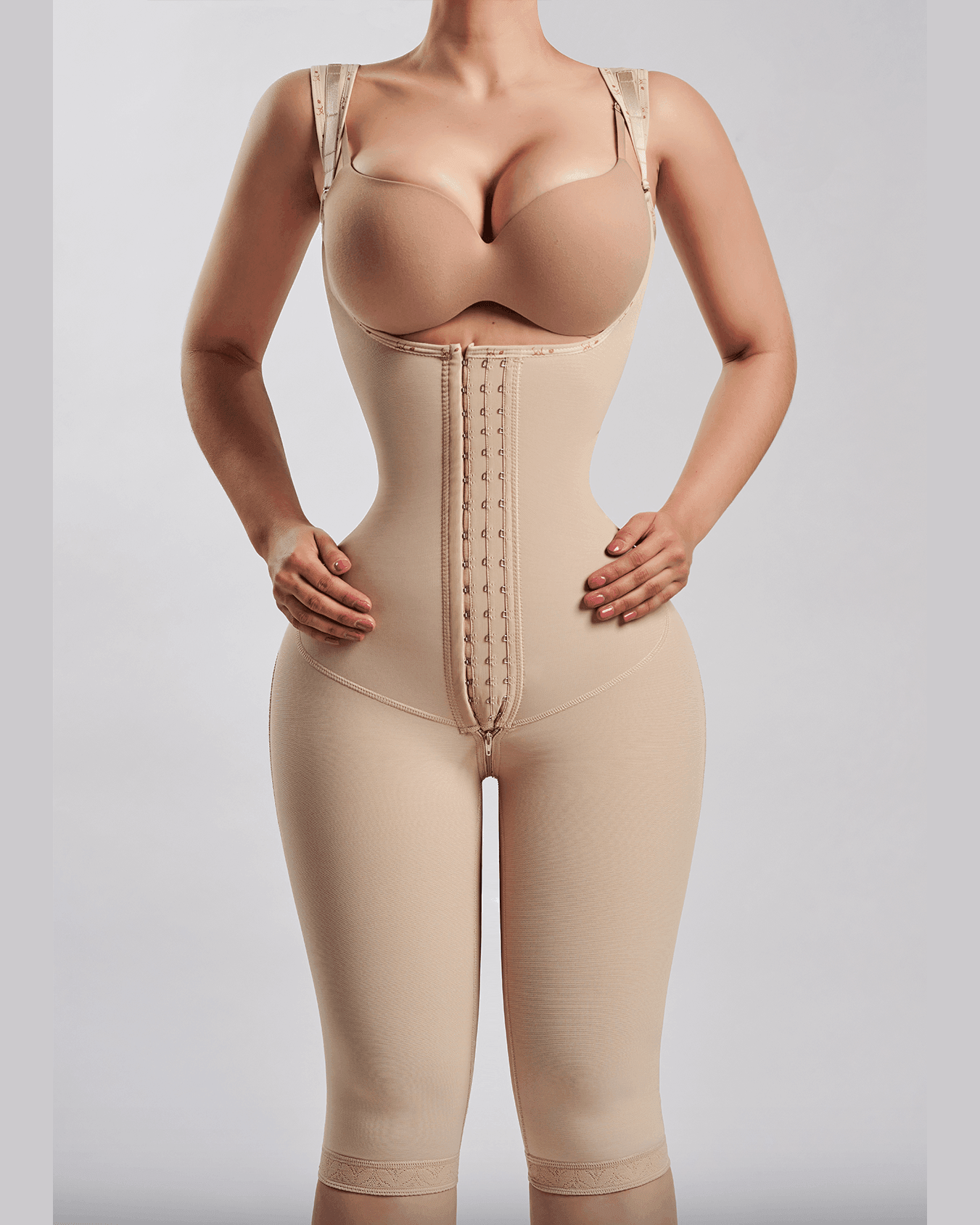 Hourglass - Knee length Shapewear - Wishe
