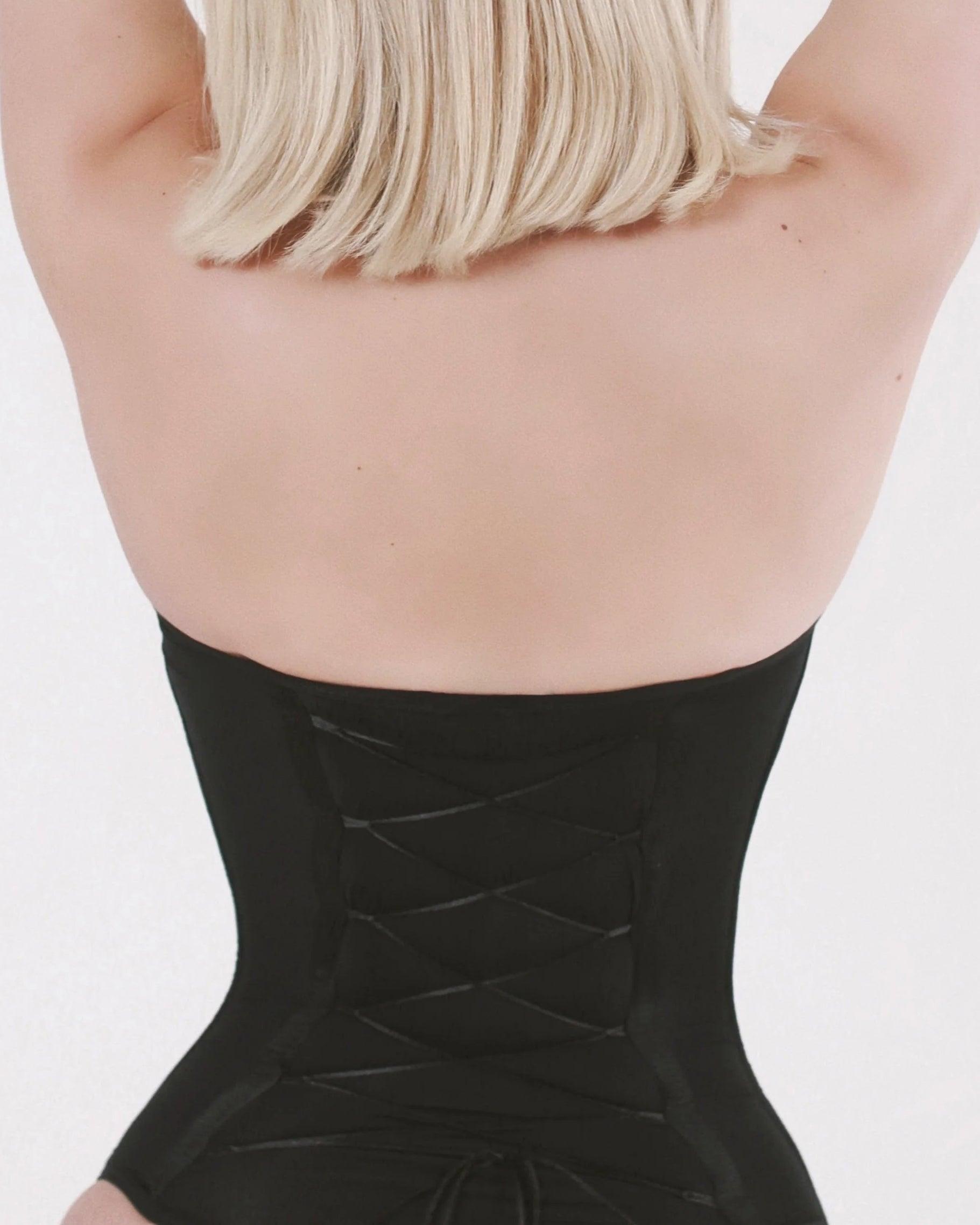 Back Lace-up Thong Seamless Shapewear