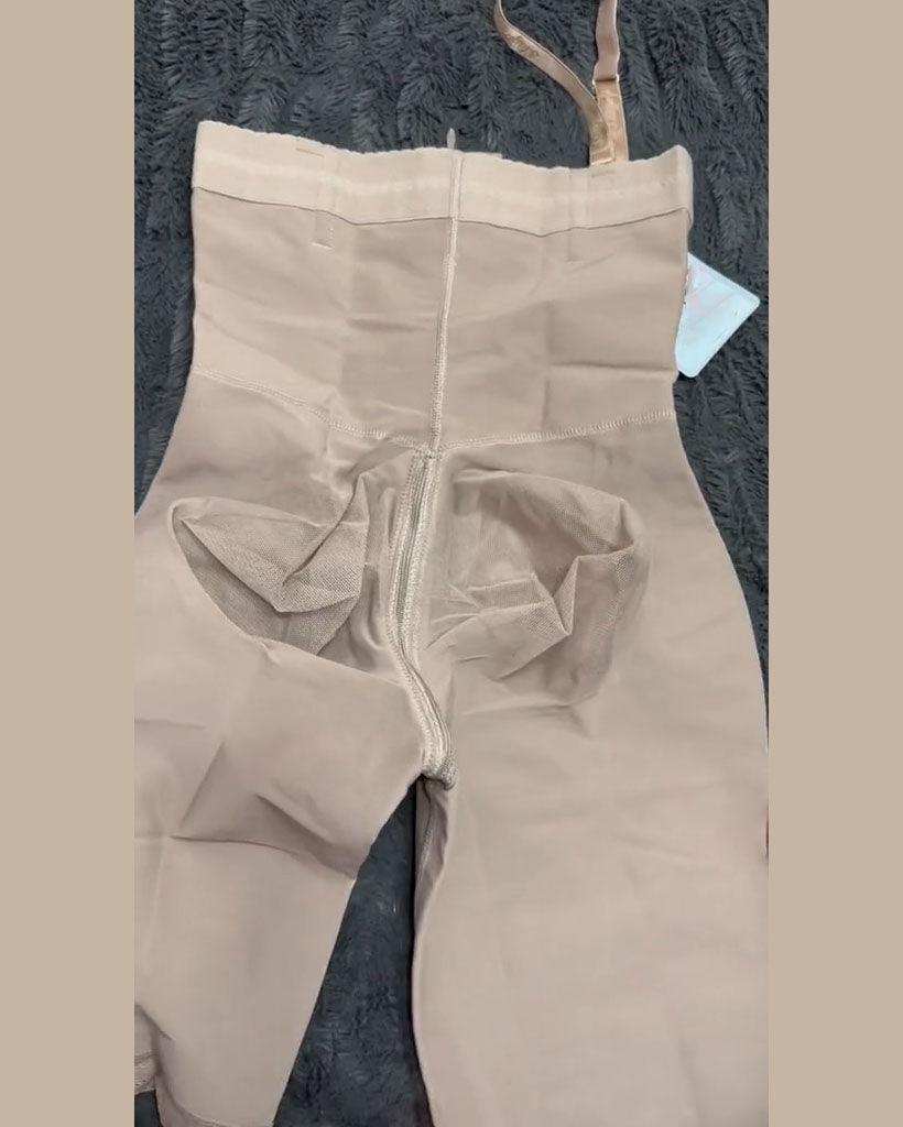 Internal Hooks Zipper Shaper Pants - Wishe