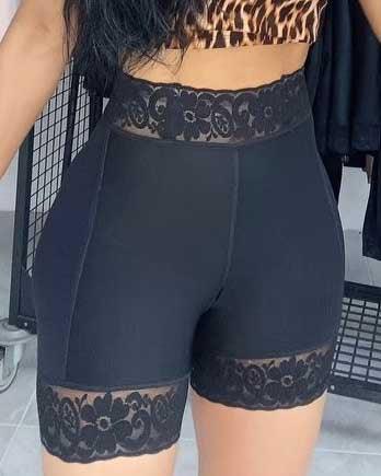 Lace Booty Short - Wishe