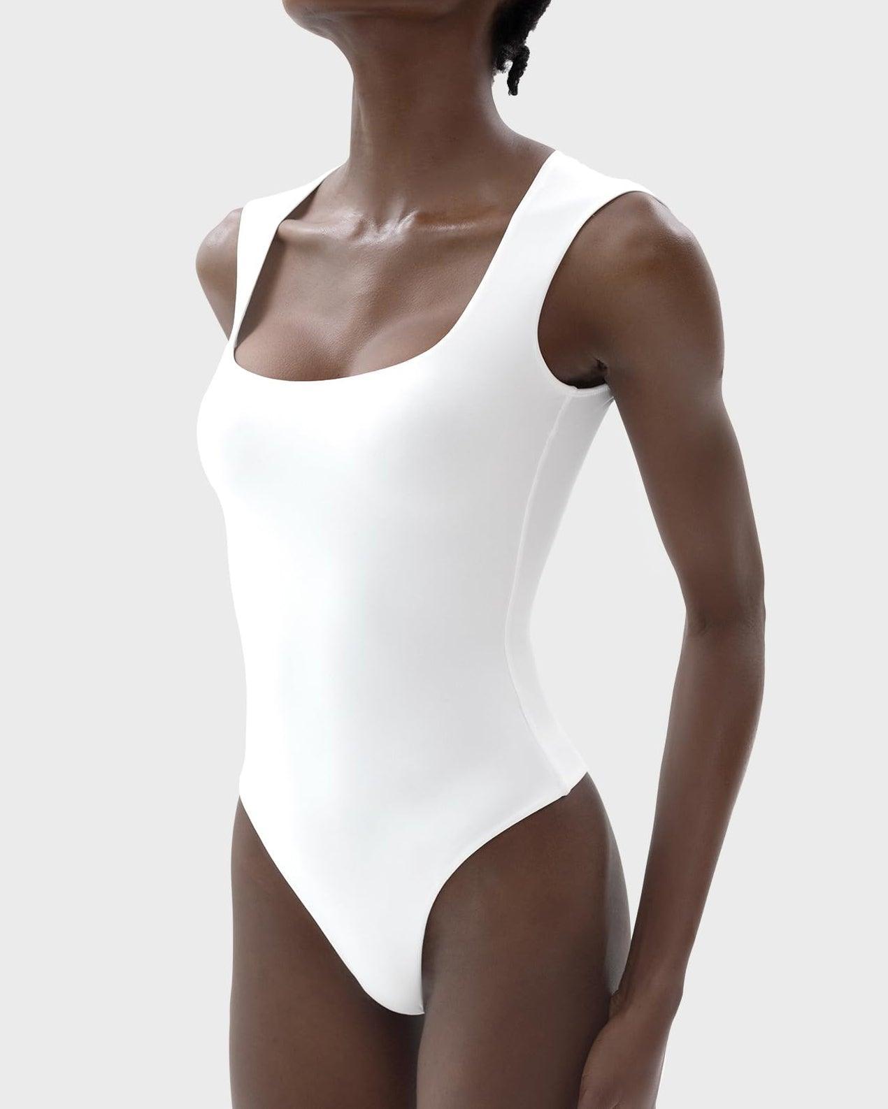 Modern Lady-Cap Sleeve Bodysuits - Wishe