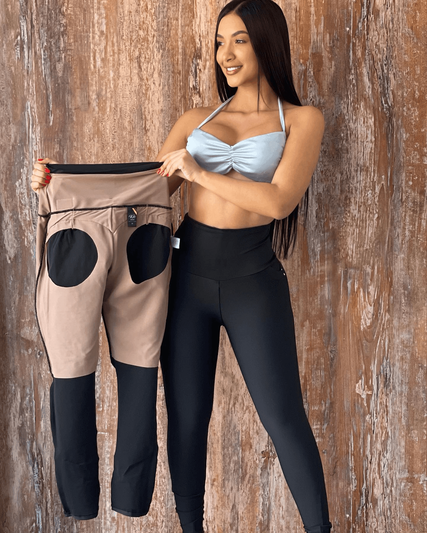 High Waist Tummy Control Leggings - Wishe
