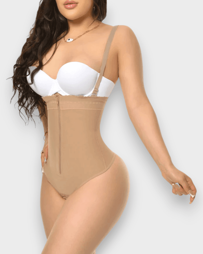 ZipperSlim Contour Bodysuit - Wishe