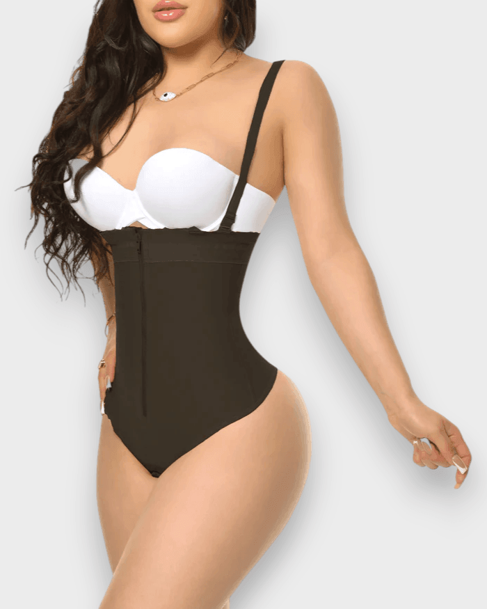 ZipperSlim Contour Bodysuit - Wishe