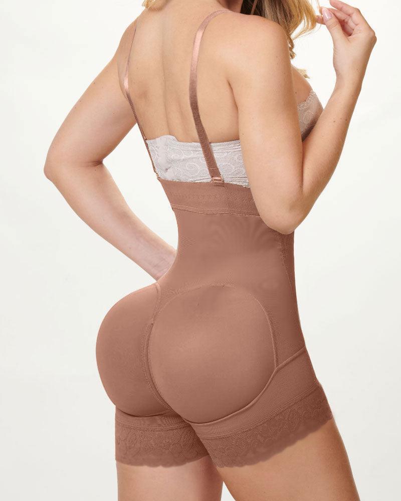 High Compression Body Shaping Adjustable Removable Shorts - Wishe