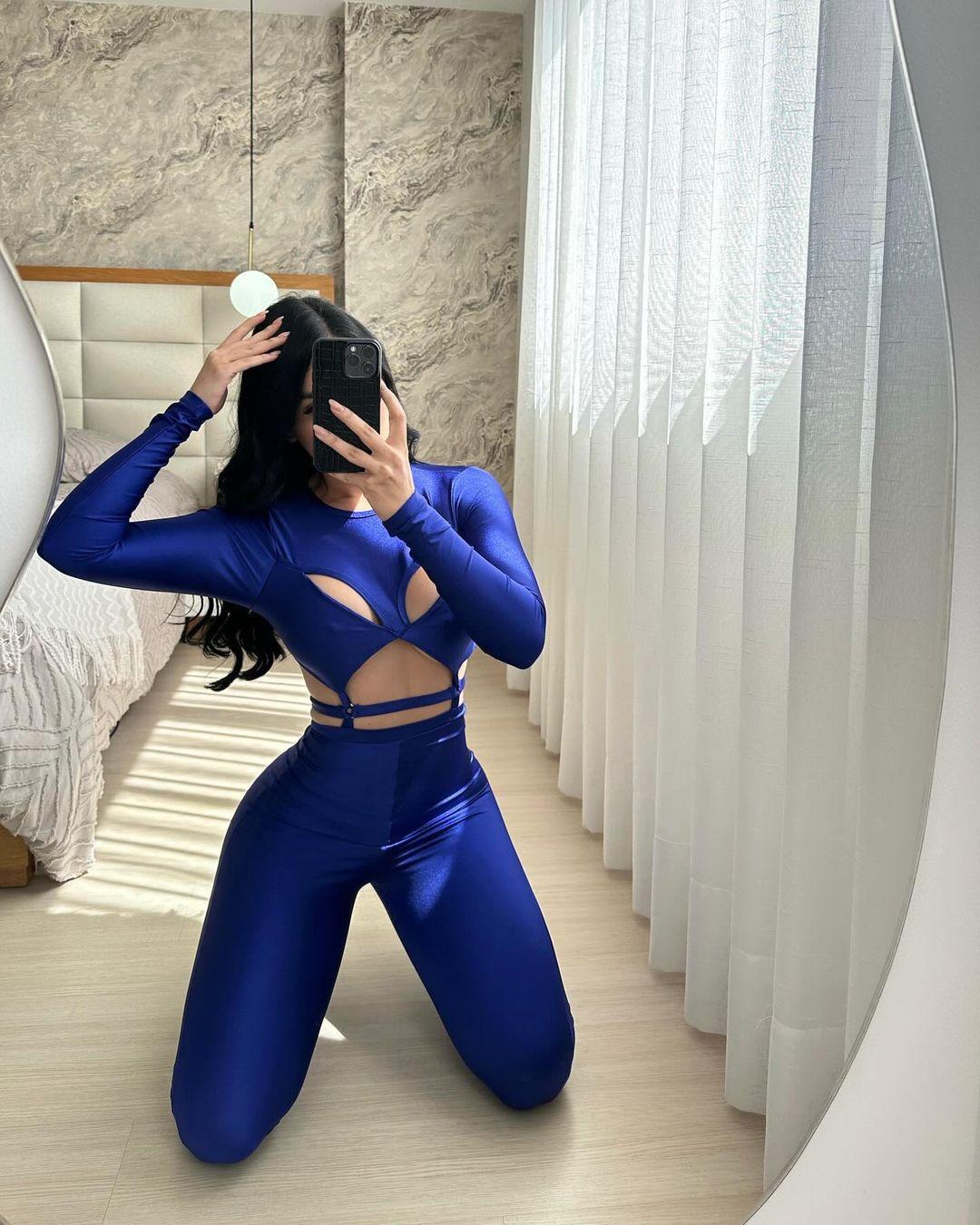 Blue Sexy Jumpsuit - Wishe