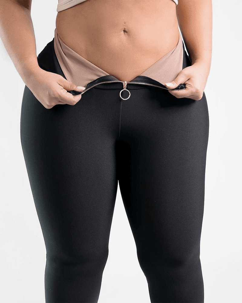 Tummy Control Zipper Butt Lift Pants - Wishe