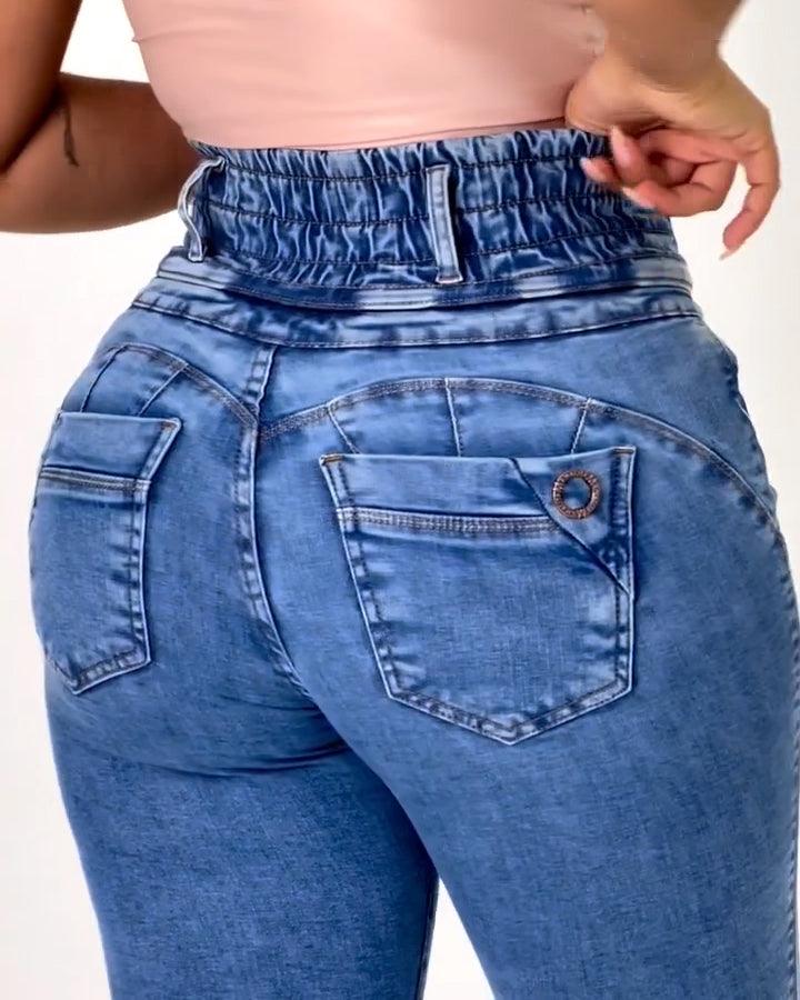 Super Stretch Skinny Jeans - Wishe