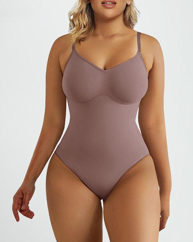Seamless Tummy Control Shaping-figure Bodysuit - Wishe