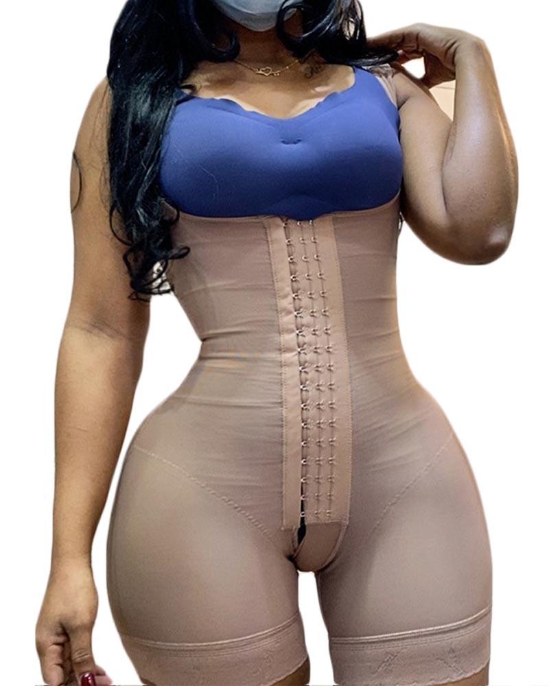 Sculpting & Snatched Full Body Shape Wear Open Bust Tummy Control - Wishe