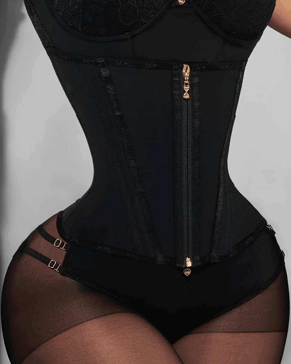 Zip & Breasted Body Shaper Tank Top - Wishe