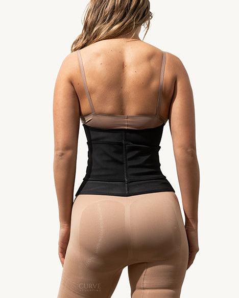 Curve Sculpting Strap + Zipper Waist Trainer