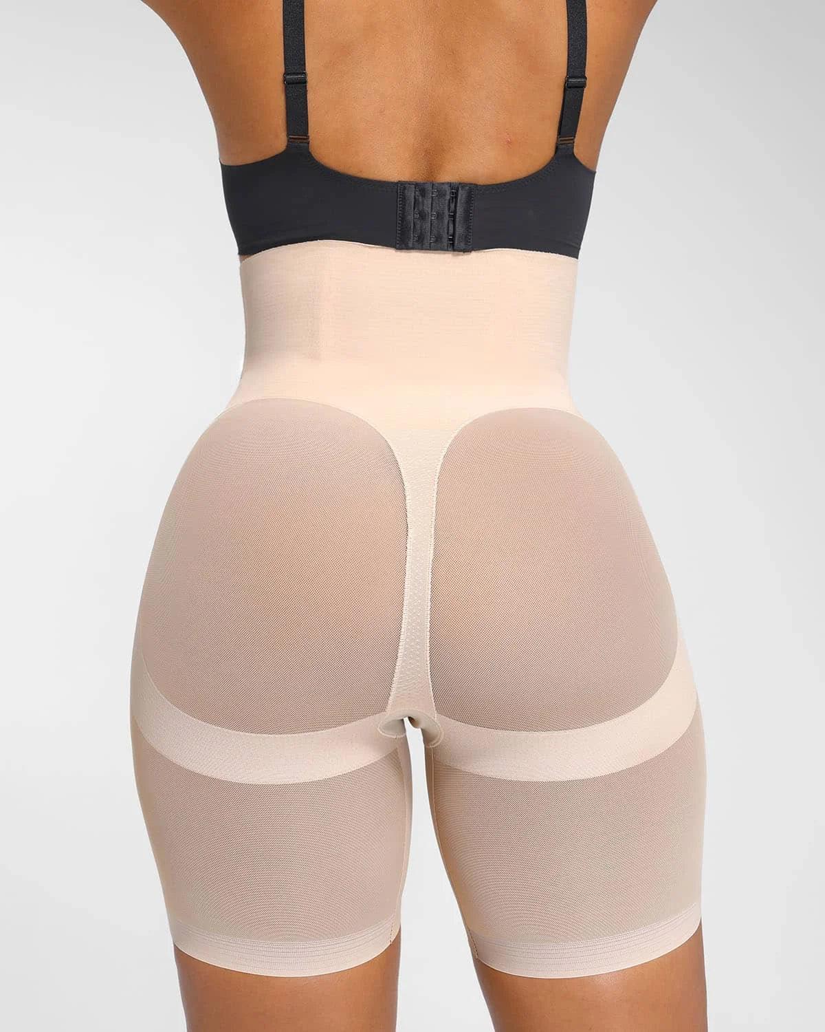 Mesh Smooth Butt-Lifting Shorts