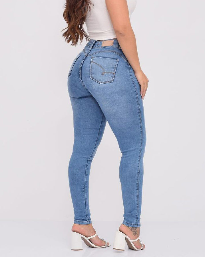 High Waist Slim Butt Lift Jeans