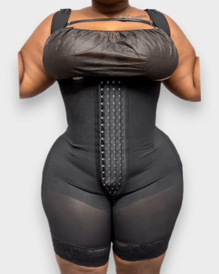 Waist Trainer Mid Thigh Faja No Bra - Wishe