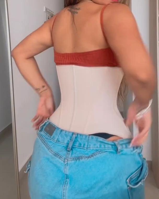 Extreme Waist Trainer Steel Boned for Tummy Control