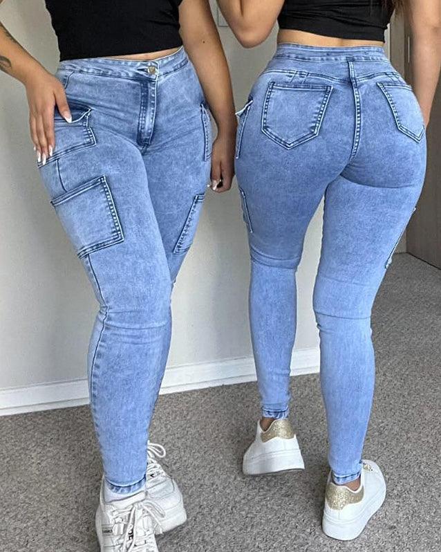 Pocket Skinny Jeans (Pre-Sale)