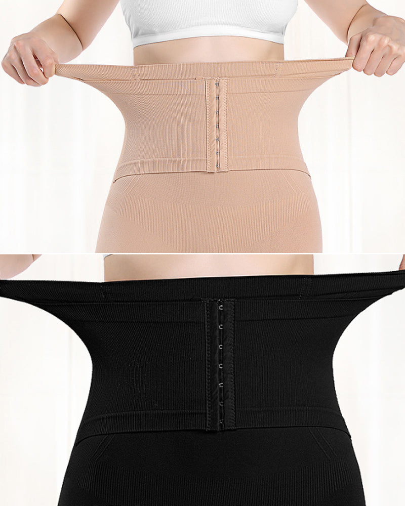 Button-Down Tummy-Controlling Butt-Lifting Body-Shaping Shorts