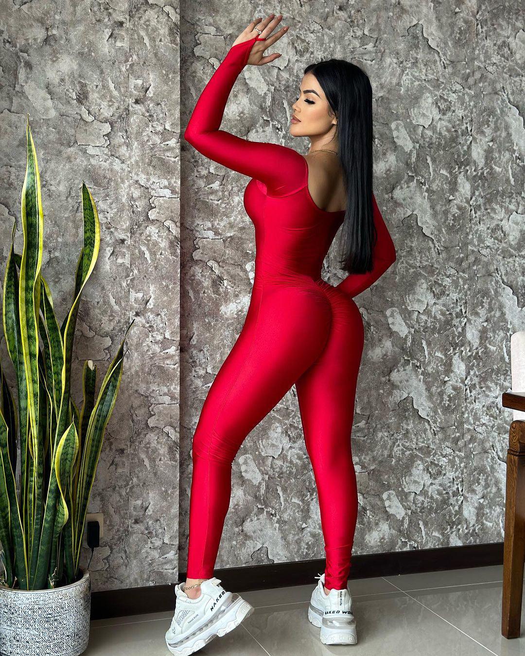 Curve-Hugging Jumpsuit