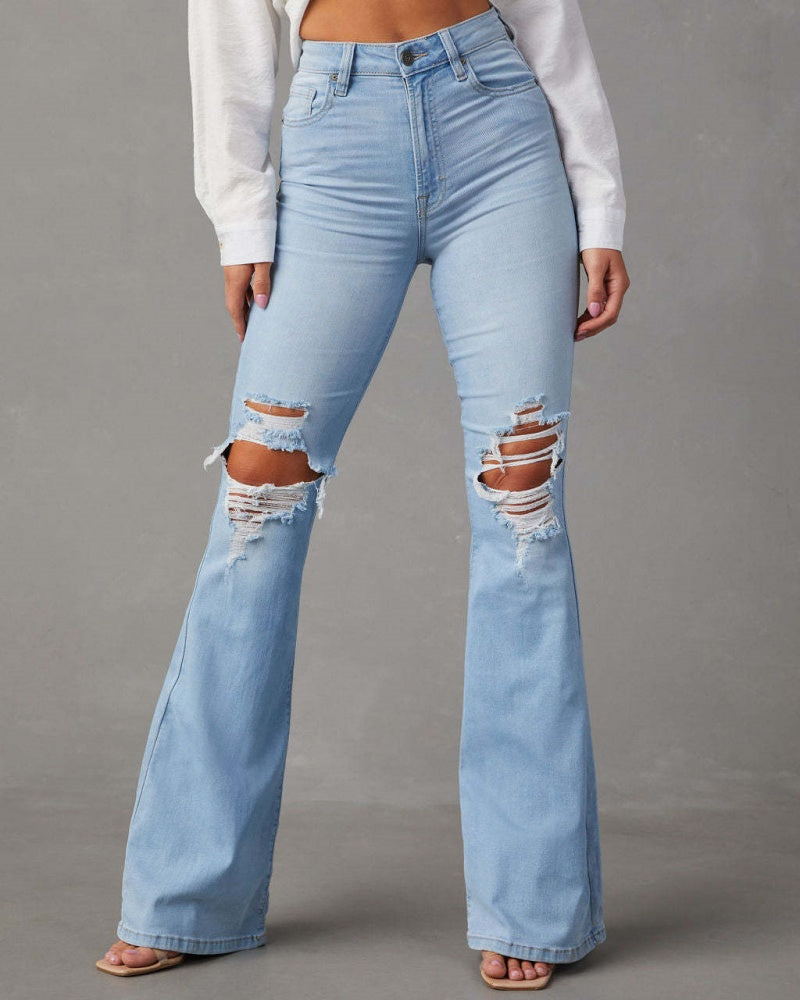 women's ripped jeans