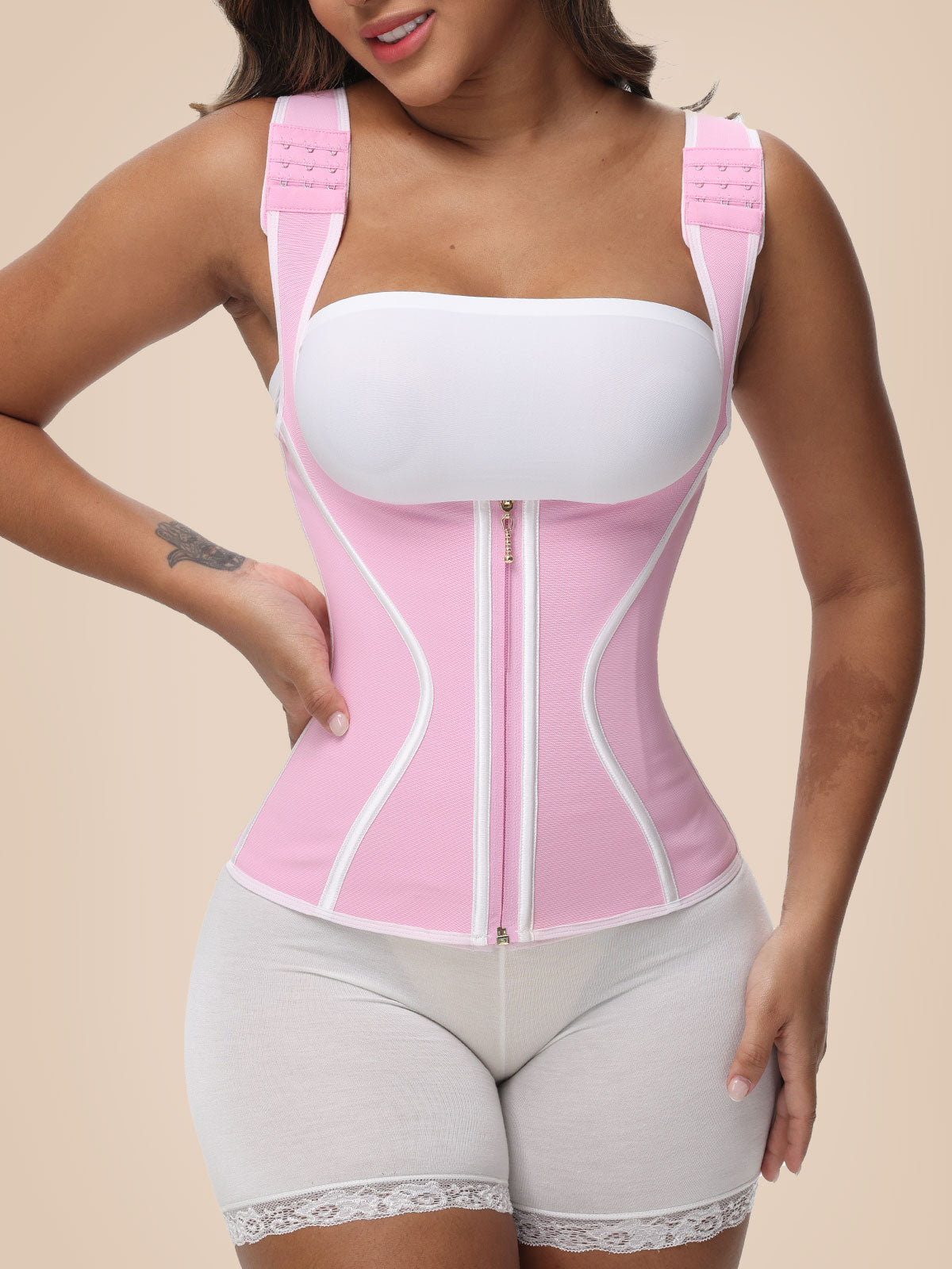 2024 New Extreme Latex Corset Waist Vest