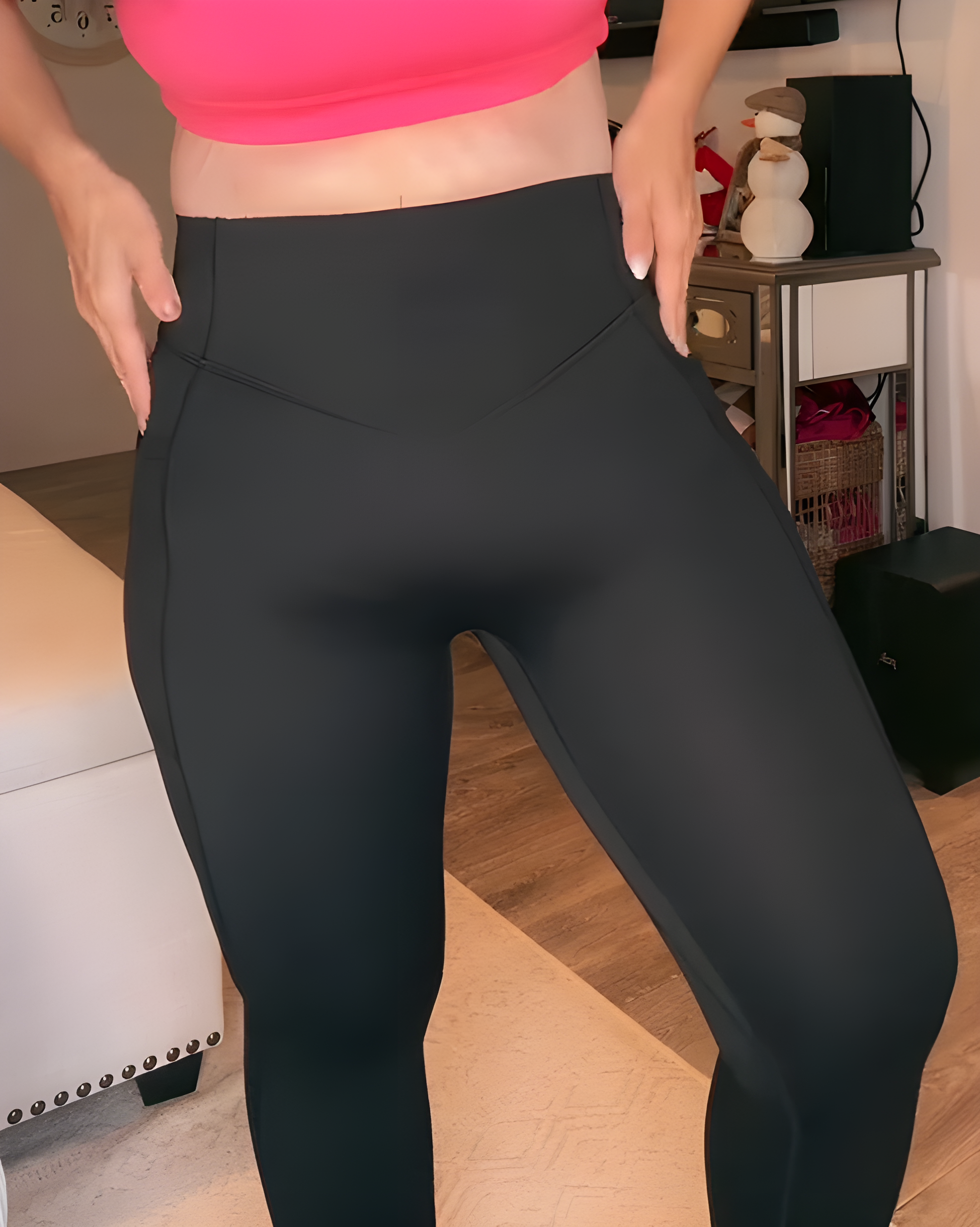 Fitted Yoga Pants with Pockets