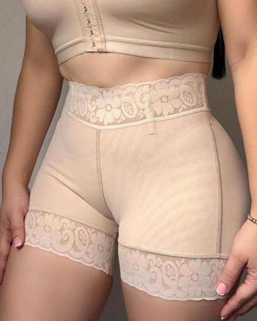 Seamless Peach Butt Shape Control Faja Short