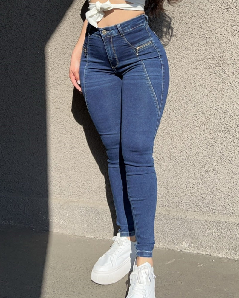 Women's Skinny Cargo Jeans