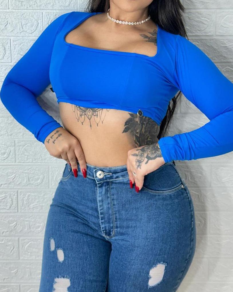 High Rise Skinny Curvy Jeans