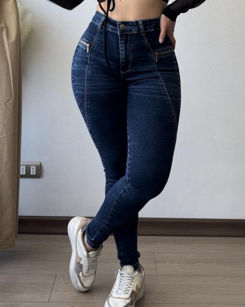 Women's Skinny Cargo Jeans