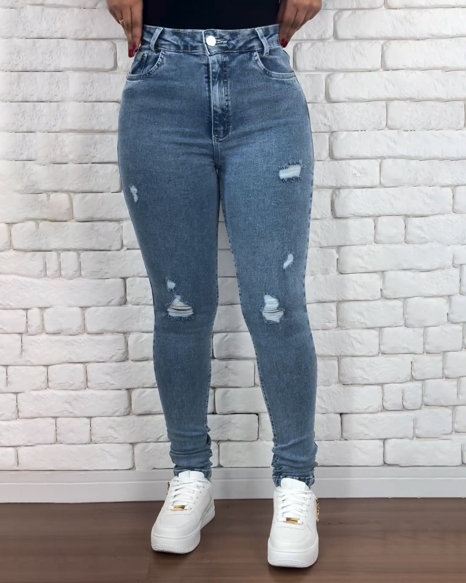 Calça Jeans Skinny